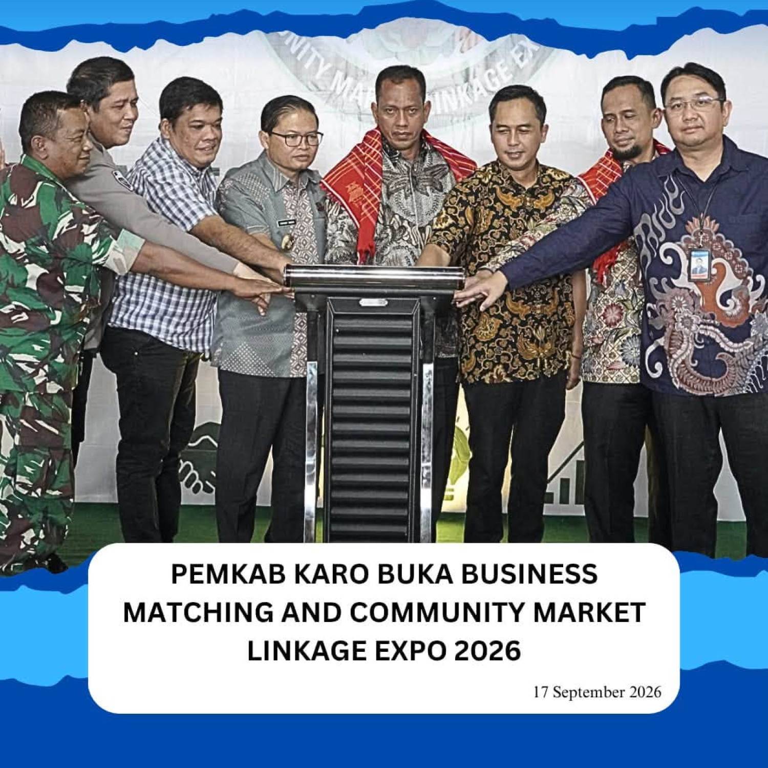 Pemkab Karo Buka Business Matching and Community Market Linkage Expo 2026