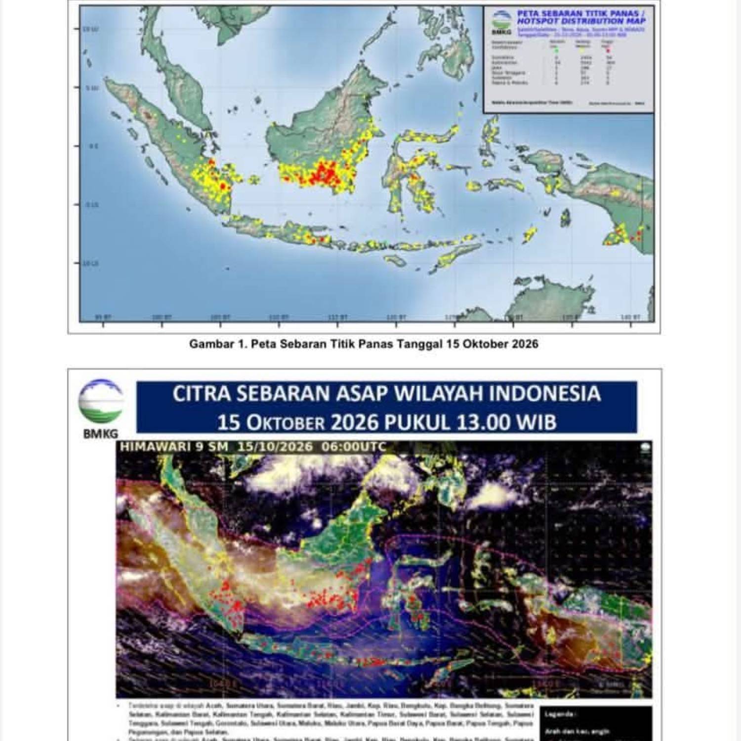 BUPATI KARO IMBAU MASYARAKAT TINGKATKAN KEWASPADAAN TERHADAP SEBARAN ASAP DAN PENURUNAN KUALITAS UDARA